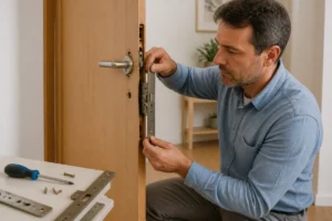 changer une serrure de porte 3 points