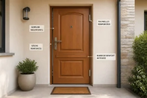 renforcement porte d'entrée