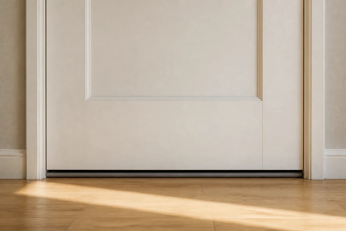 Comment isoler une porte intérieure pour gagner en confort