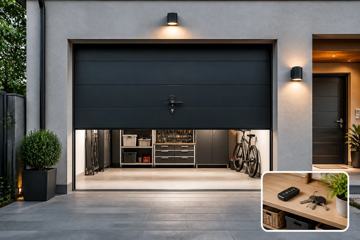 Sécuriser une porte de garage durablement