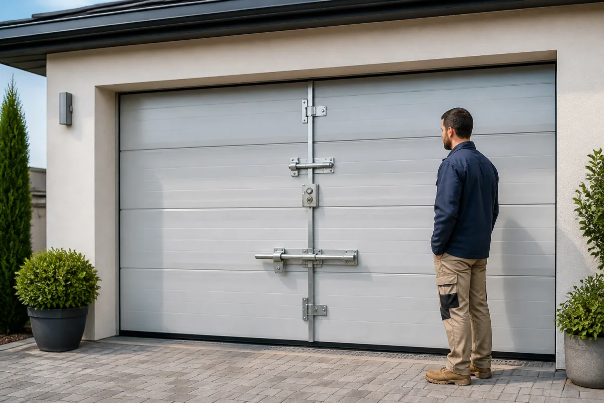 Sécuriser une porte de garage durablement