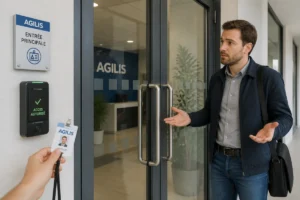 Badge d’accès défectueux et solutions pour retrouver l’entrée